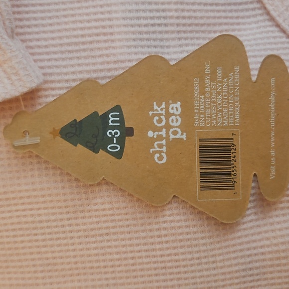 My First Christmas Baby Girl Matching Set Size 0-3 months - Picture 15 of 15